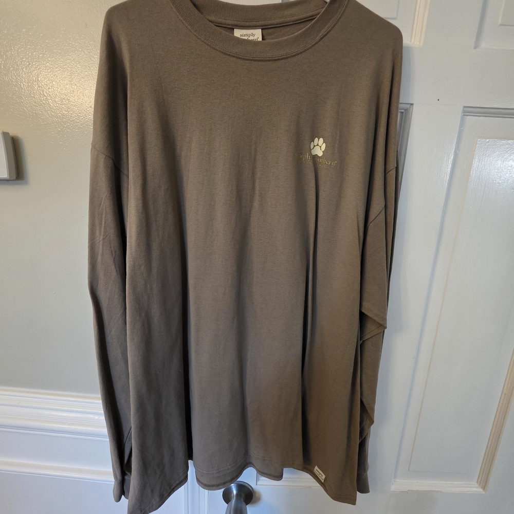 Simply Southern Brown Long Sleeve Tee